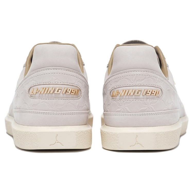 Li-Ning 1990 Lightweight High Resilience Low Top Sneakers Men Sneakers Dawn-Gray ALHT061-3