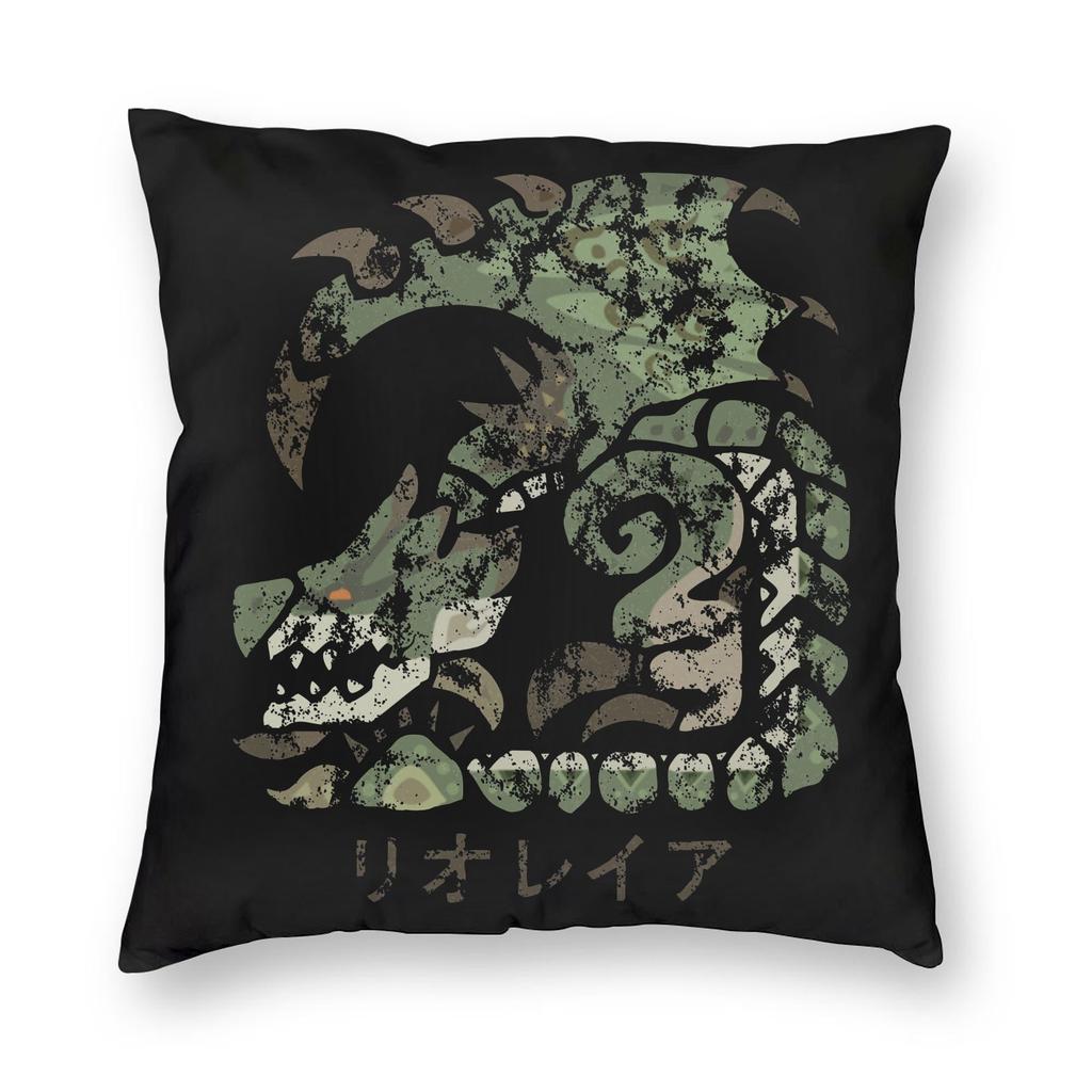 Felyne Palico Ramen Monster Hunter Pillowcase Double-Sided Printing Cushion Cover Decoration Pillow Case Cover Home
