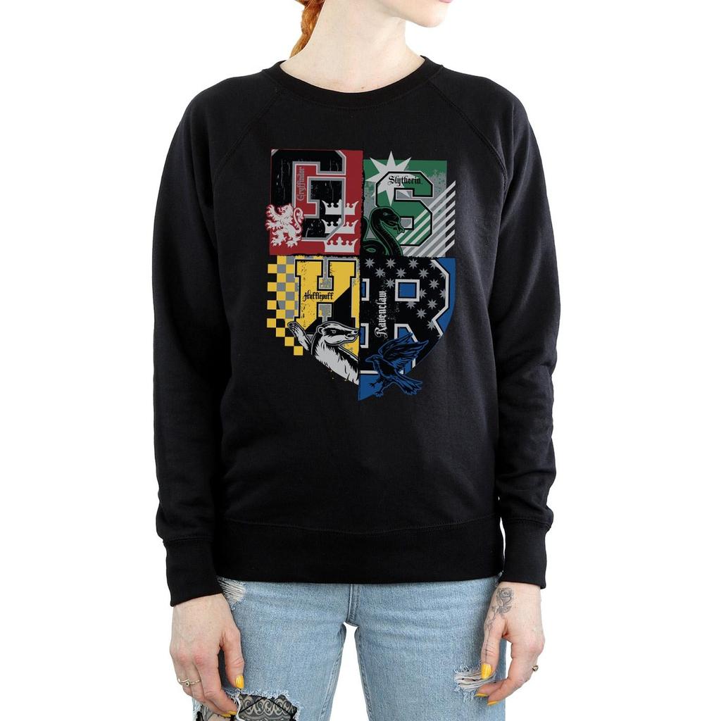 Harry Potter Womens/Ladies Hogwarts Varsity Sweatshirt