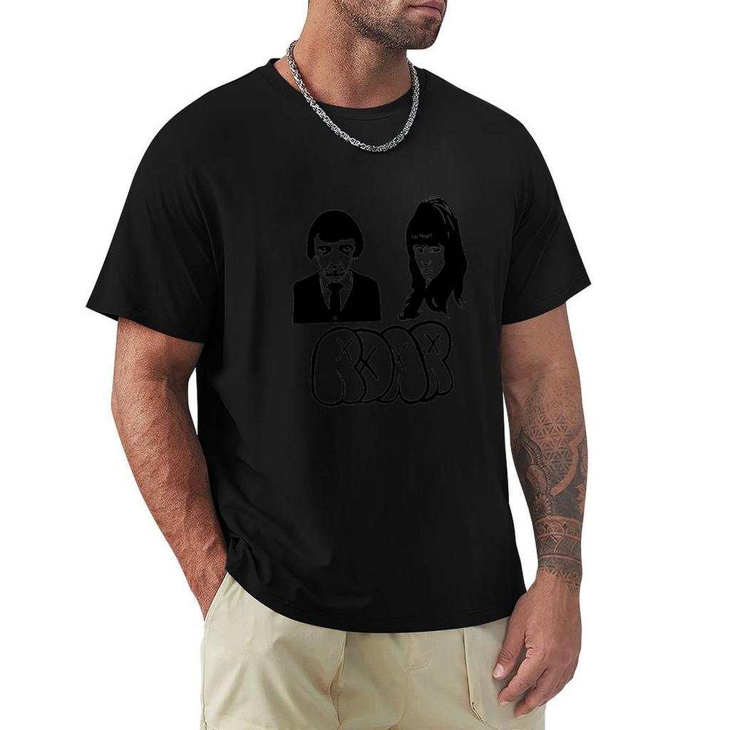 Guy and Girl Roar T-Shirt Boys Whites Baggy Shirts Summer Tops Custom Shirt Mens Shirts Graphic Tee