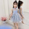 Girls' Dress Summer Dress Fairy Dress Girls' Princess Dress Children's Mesh Dress