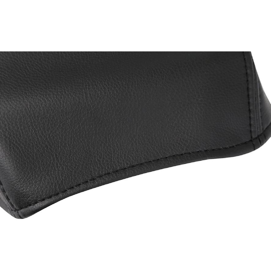 Unifizz Auto Mittelkonsolenabdeckung Armlehnen Sitzkasten Abdeckung Schutzhülle Ersatz Mikrofaserleder für Toyota Camry 2007 2008 2009 2010 2011 Schwarzer Arm