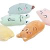1pcs Catnip Plush Cat Toy Oval Plush Puppet Toys Cat Throwing Toys Plush Puppet Toys Pet Cat Accessories