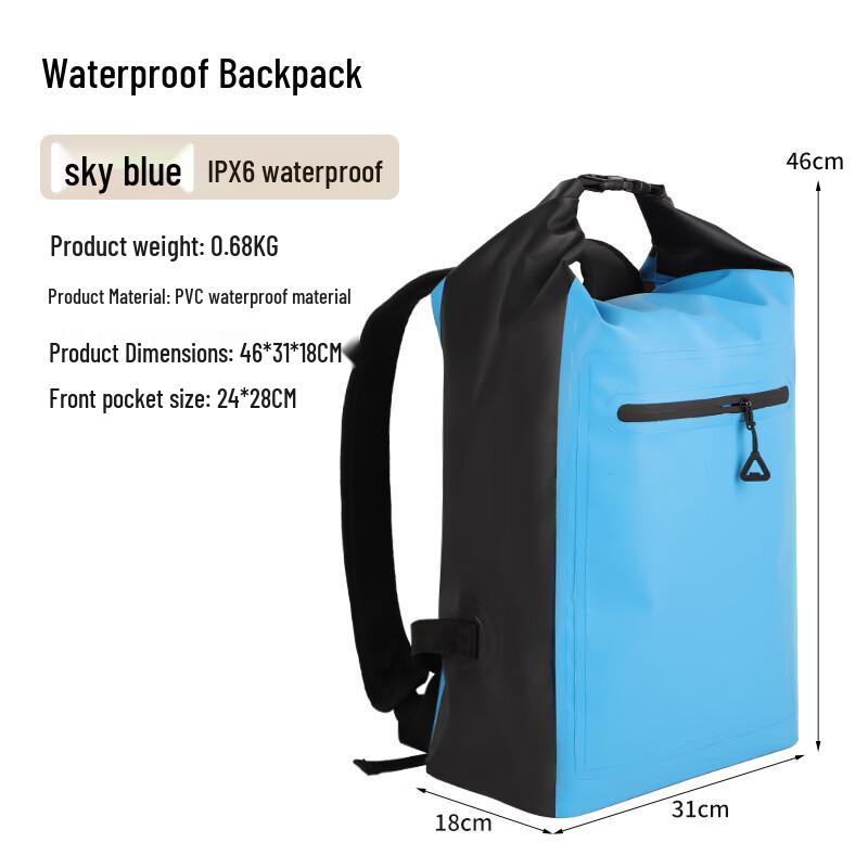 

MDNG Waterproof Foldable Dry Bag Backpack