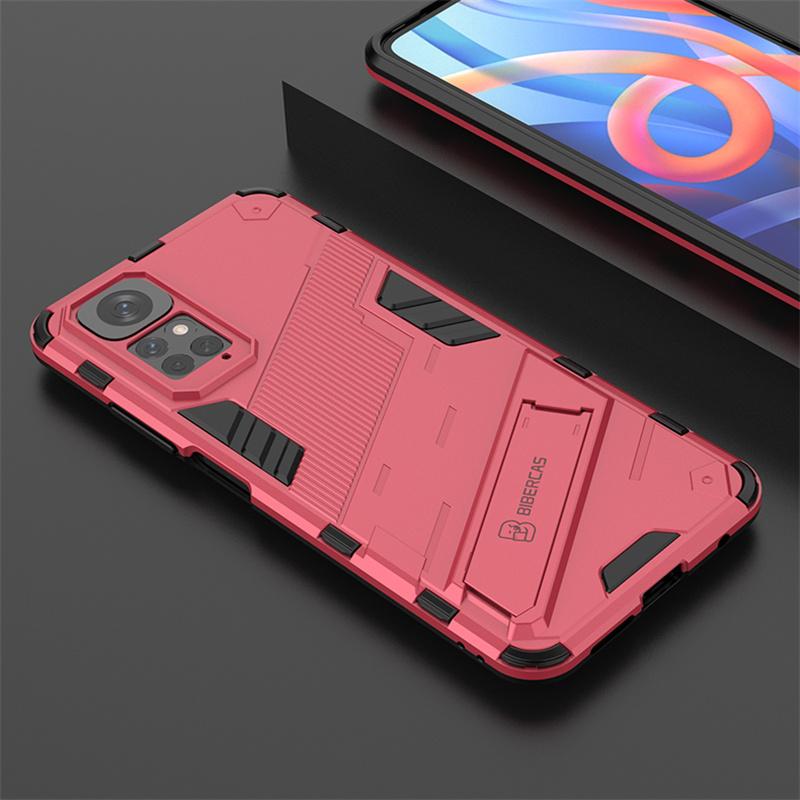 

Redmi Note 11 S 11s 4G Case Punk Style Hard Bracket Cover For Xiaomi Redmi Note 11 E Pro Case Heavy Duty Armor Shockproof Coque Redmi Note 11 Pro 5G розы красного