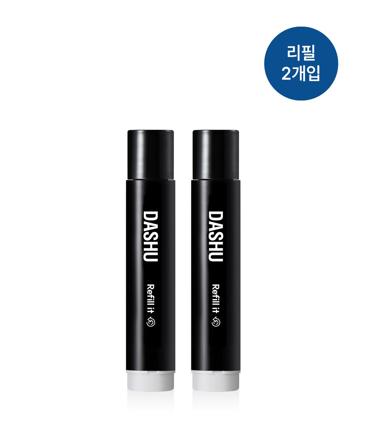 [2-Month Supply/Refill Only] DASHU For Men Easy Button Down Perm Refill 2 Packs