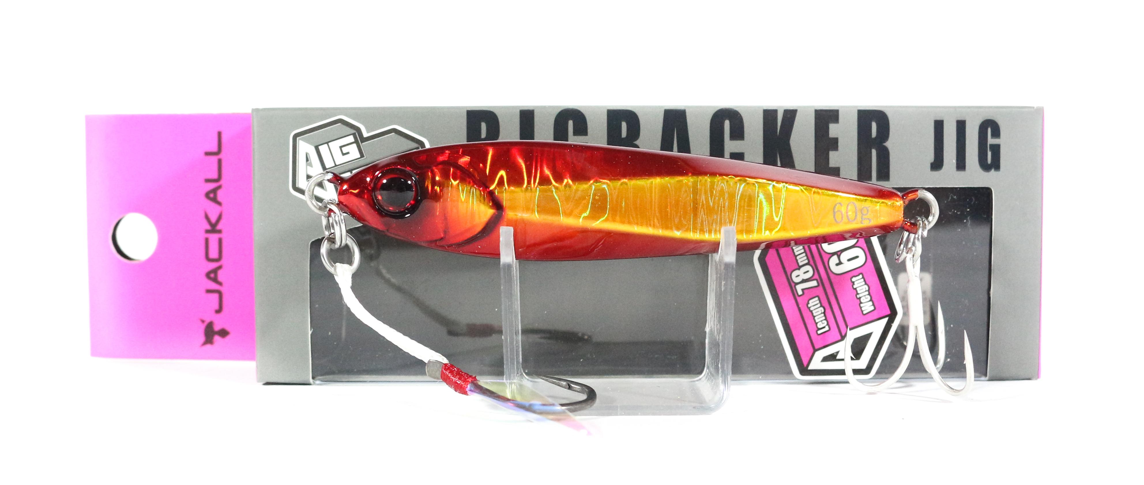 

Jackall Metal Jig Big Backer 60 грамм Красное Золото (5549)