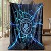 Manchester City Theme blanket Soft Flannel Blanket Plush Throw Blanket Cozy Sofa Bed Blanket for Home Decor