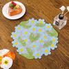 30cm*30cm Table Mat Placemats Ornament Insulation Pad Slip-resistant Meal Mat Rural Style Home Decorations
