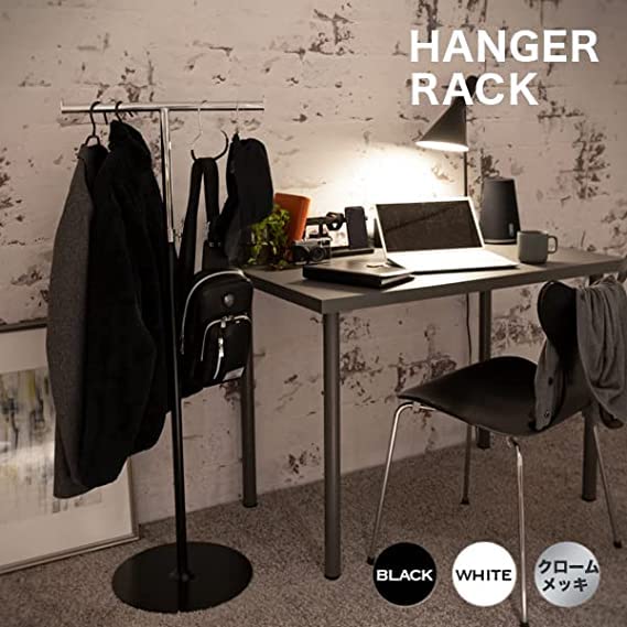 Tamatoshi Slim Clothes Commercial Assembly Chrome Plated Space-Saving Rack, Grade, Sturdy, Required, Side-Mounted Hanger, 5-Tier,