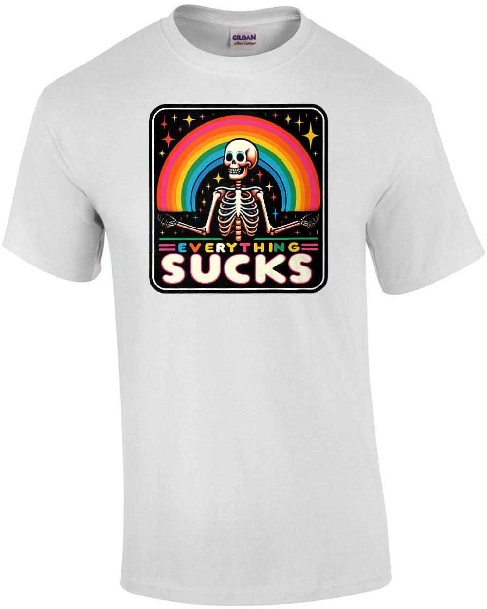 Everything Sucks - Sarcastic T-Shirt L
