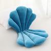 Luxury Velvet Shell Stuffed Chair Seat Cushion Art Style Shell Back Cushion Blue Rose Princess Sea Shell Home Pillow Decor