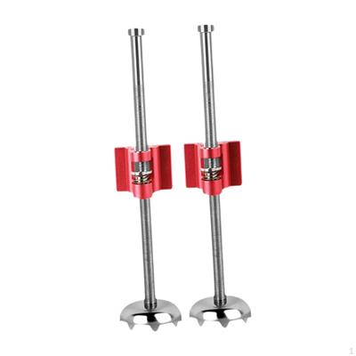 2 Pieces Fish Tackle Tank Bracket Fishing Box Extendable Feet Adjustable Case Lifting Leg