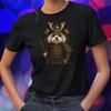 T-Shirt Frauen Samurai Malteser Hund Motiv Baumwolle Größe S Bis 3XLWird In Neuem Fenster Oder Tab Geöffnet