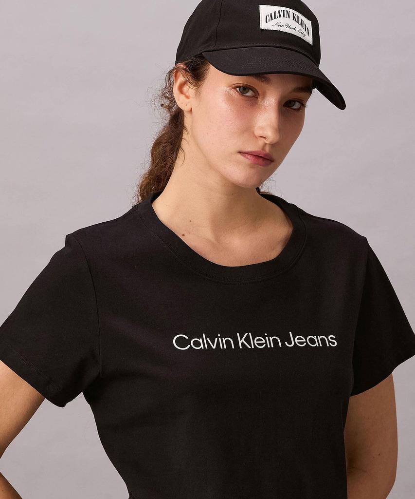 Slim 47AB807 S BLACKUB1 [Calvin Klein] T-shirt