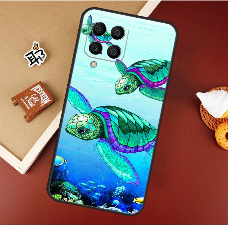 Sea Turtle Case For Samsung Galaxy M13 M53 M51 M31 M11 M14 M34 M54 M12 M32 M52 M16 M36 M56 M15 M35 M55