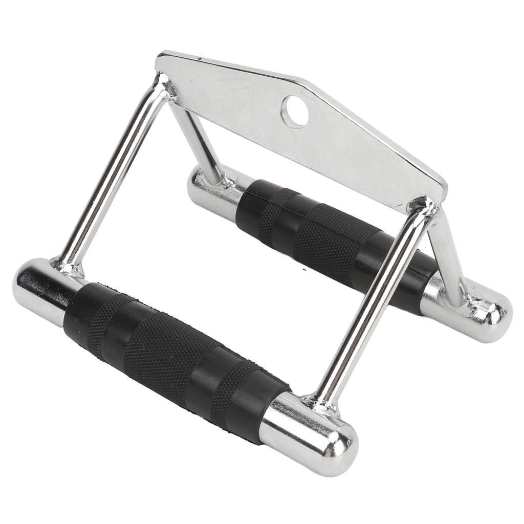 Double D Row Handle Cable Attachment Cable Machine Accessories for Home Gym LAT Pull Down V Bar with Capacity Up To 880LBS