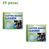 Coffee Machine Descaling Effervescent Sheets - Fast Stain/Dirt Cleaning, Filter Maintenance Tablets Home/Office