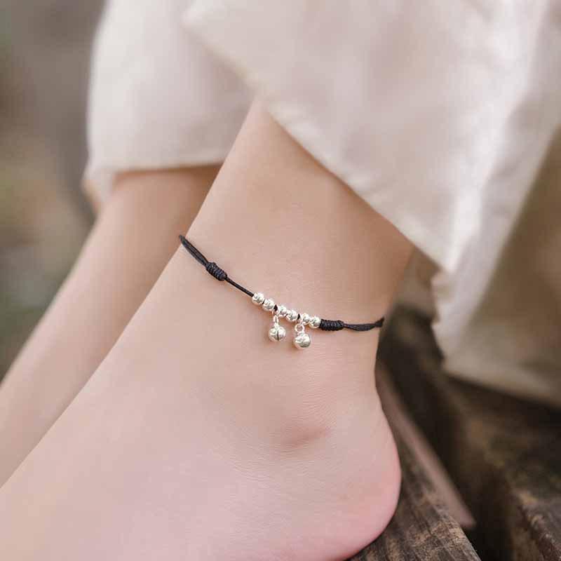 925 Sterling Silver Anklet Dazzling Chain Clear CZ Geometric Elegant For Woman Girl Fashion Jewelry Gift Dropship Wholesale