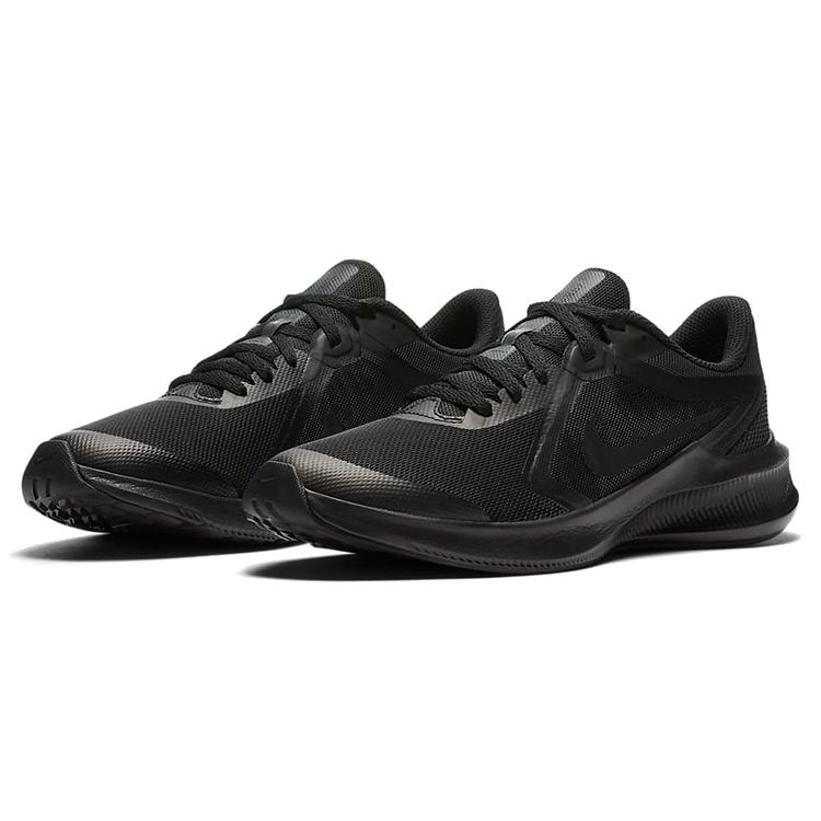Nike Downshifter 10 Cushioning Slip Resistant Cushioning Slip Resistant Low top Kids' Running Shoes Black Teenagers CJ2066-017
