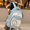 High Capacity High School Students  Women's Universities  High Value Dirty Resistant Schoolbags  Primary School Students' Female Shoulder Bags
