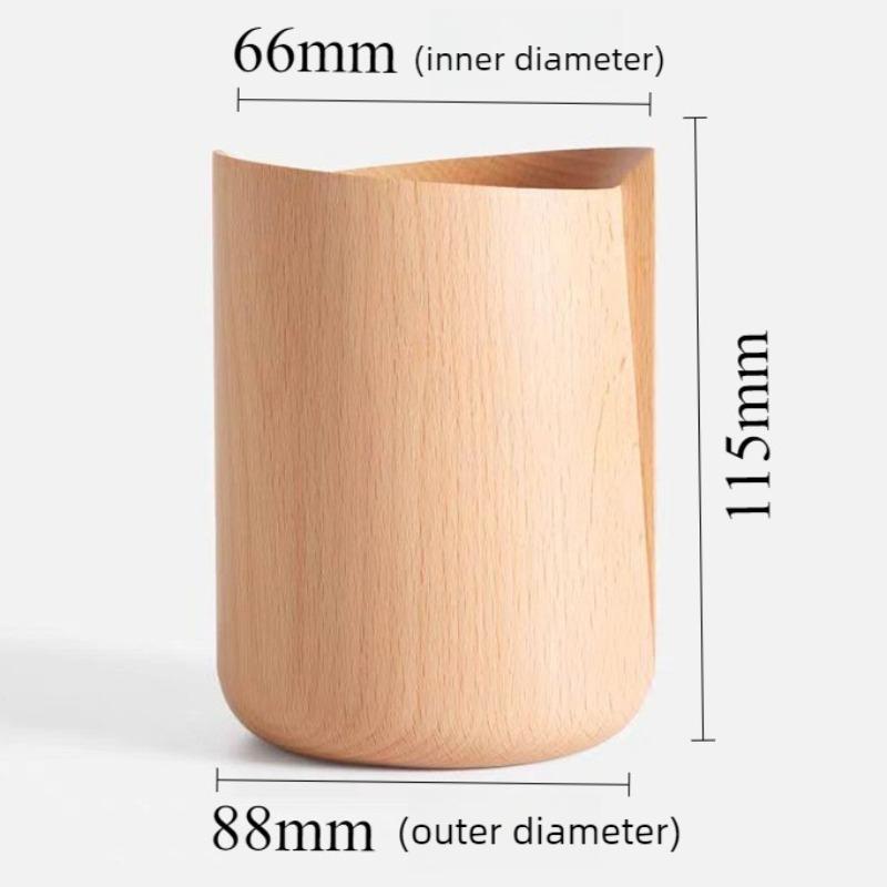 Portable Vintage Pen Holder Wooden Pens Containers Luxury Accessory Storage Boxes Minimalist Office Organizer Box Furniture