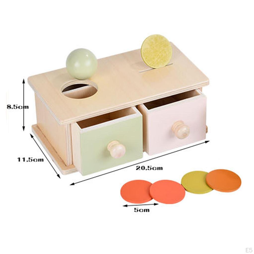 Ball Drop Activity Box for Infant Developmental Play Gift Kids