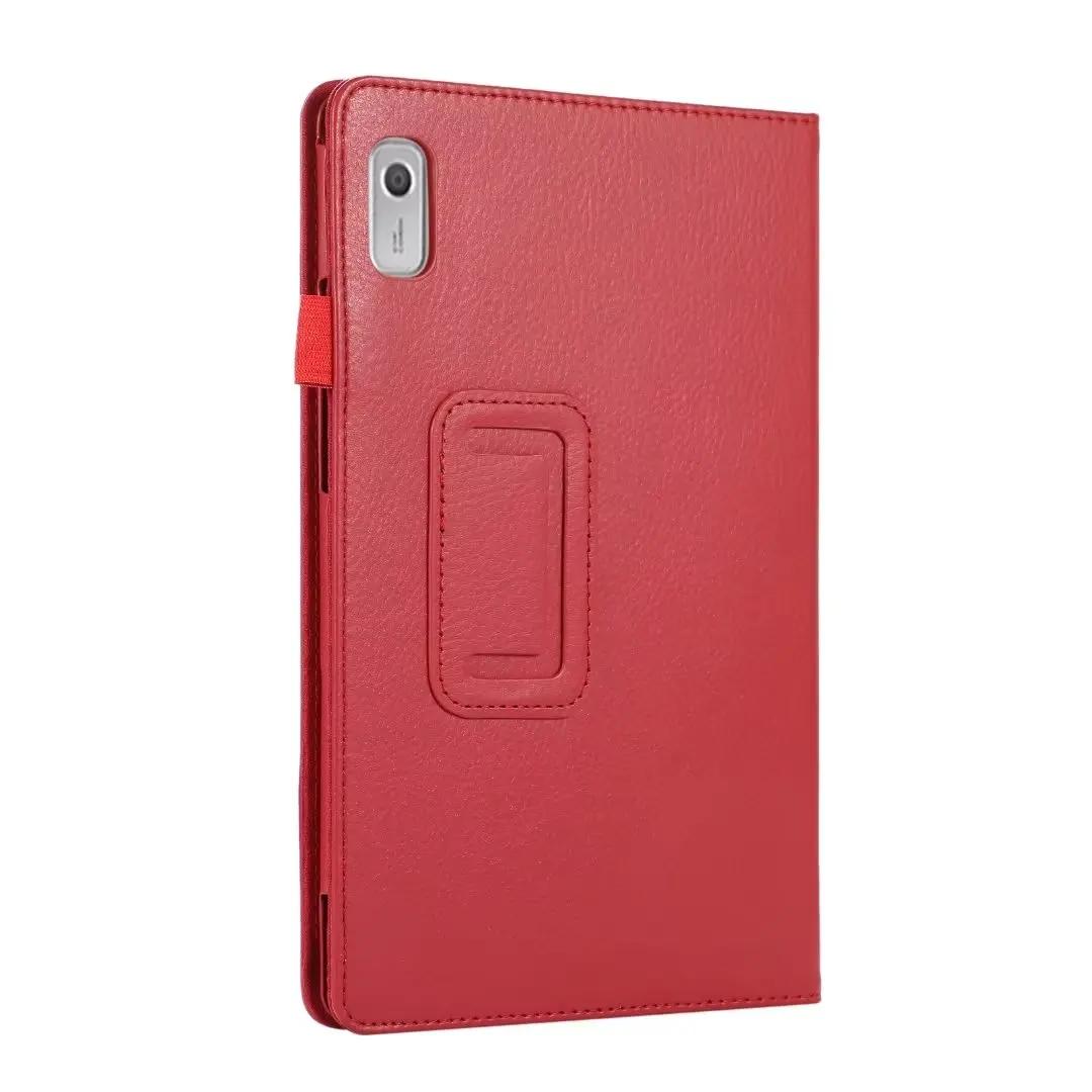 

Чехол-книжка для Lenovo Tab M9 TB-310 9 Тонкий складной чехол-подставка из искусственной кожи для Tab M8 4th TB-300FU M8 M8 3rd 8.0 дюймов Чехлы Tab M8 8505 8705 красный