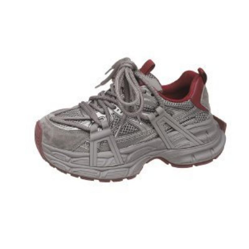 Autumn new platform dad shoes women's small height increase versatile sports and leisure shoes women