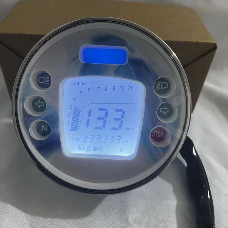 Digital Round Speedometer Assembly For Vespa PX80-200 PE Lusso ECs PX LML PX125 PX150 VBX VNX Stella Scooter
