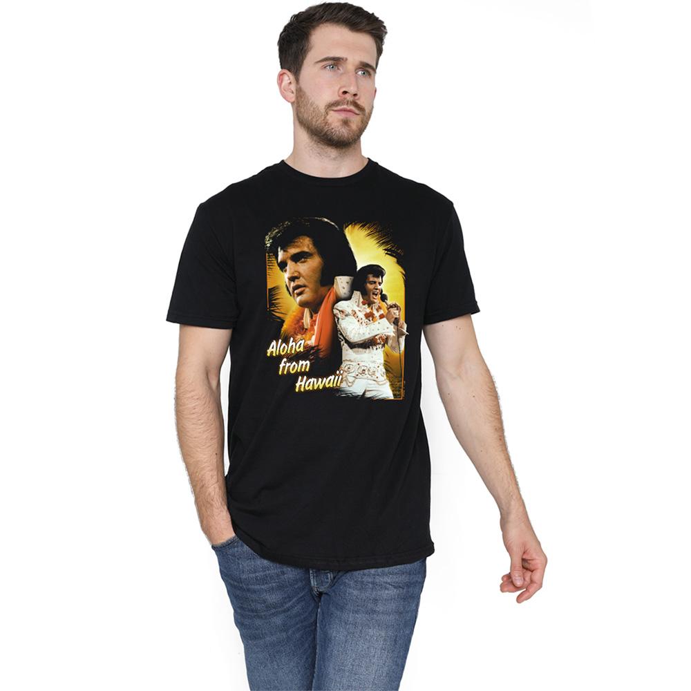 Elvis Presley Unisex Adult Aloha From Hawaii T-Shirt