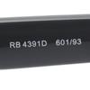 Ray-Ban RB4391D Asian Fit Sunglasses Wayfarer Style Flat Lens Casual Eyewear