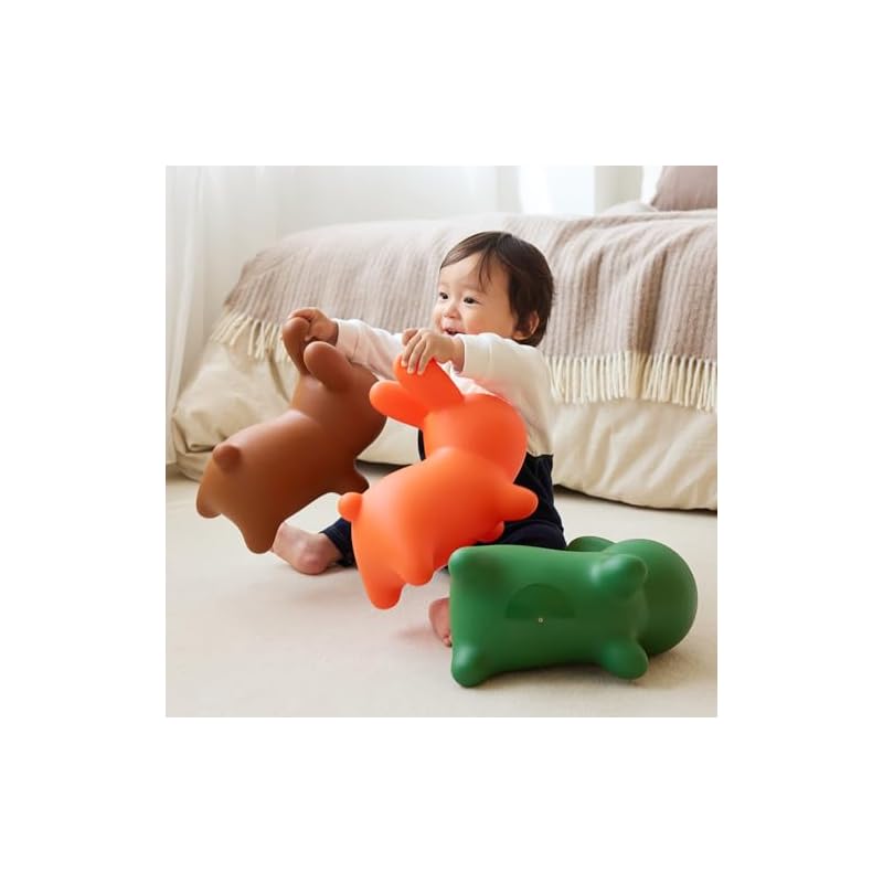 [Official] Ides Bruna Bonbon Kumikumi 3-Color Set Warm Box Educational Toy Building Blocks Rabbit Gift for Children-Babies