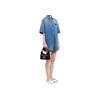 Prada Re-Edition Logo Zip Closure Terry Fabric Underarm Mini Tote Bag Women bags Black 1NE515_2DXO_F0967