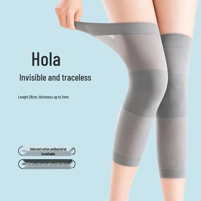 Bamboo Fiber Knee Pads: Summer Thin Style, Breathable Joint Protectors for Men, Women, and Elderly.