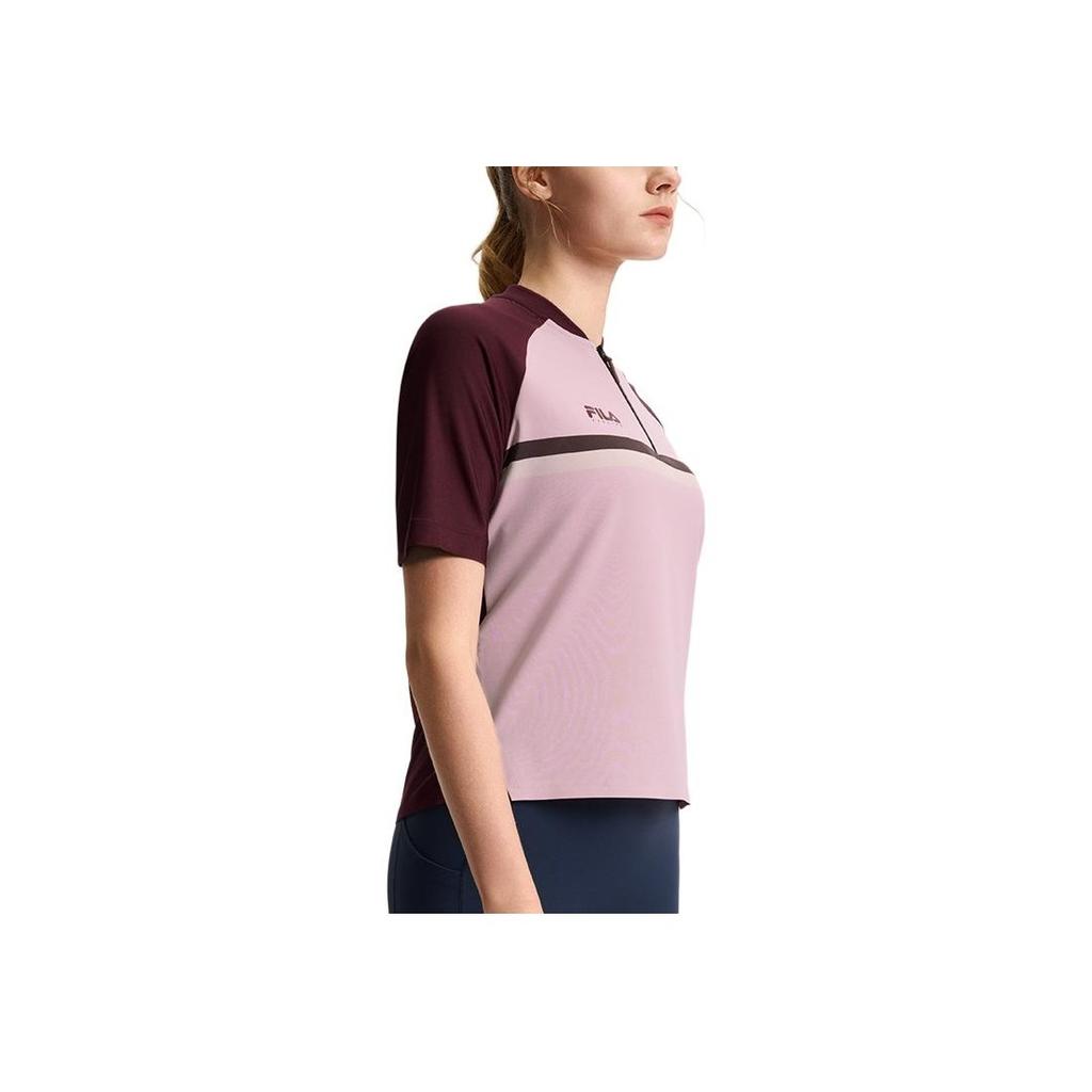 New FILA CYCLING T Shirt Women's Lilac PR A11W528109F-PR