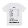 Blond Frank Album Receipt Vintage Tshirt Cotton Men T Shirt New TEE TSHIRT Womens Tops