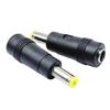 Portable Laptops Charging Adapter DC5.5x2.1mm To DC5.5x1.7mm Charging Converter Head Power Conversion Adapter Black