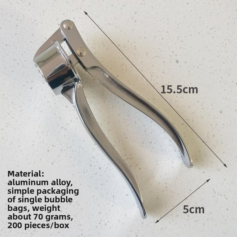 

Ручной пресс для чеснока из нержавеющей стали, измельчитель, очиститель для кухни Alloy garlic press