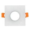 Support spot carré blanc fixe GUI0/MR16 IP20