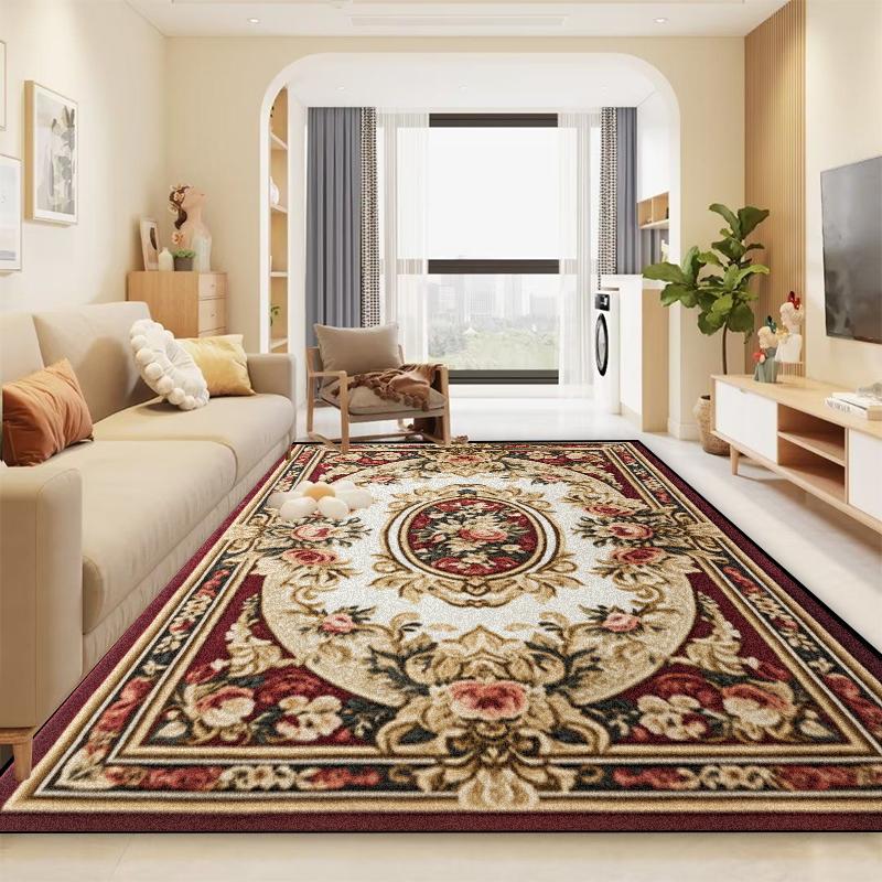 Large Area Luxury Style Rug Living Room Nordic Decoration Sofa Area Non-slip Floor Mat Bedroom Cloakroom Carpet Entrance Doormat
