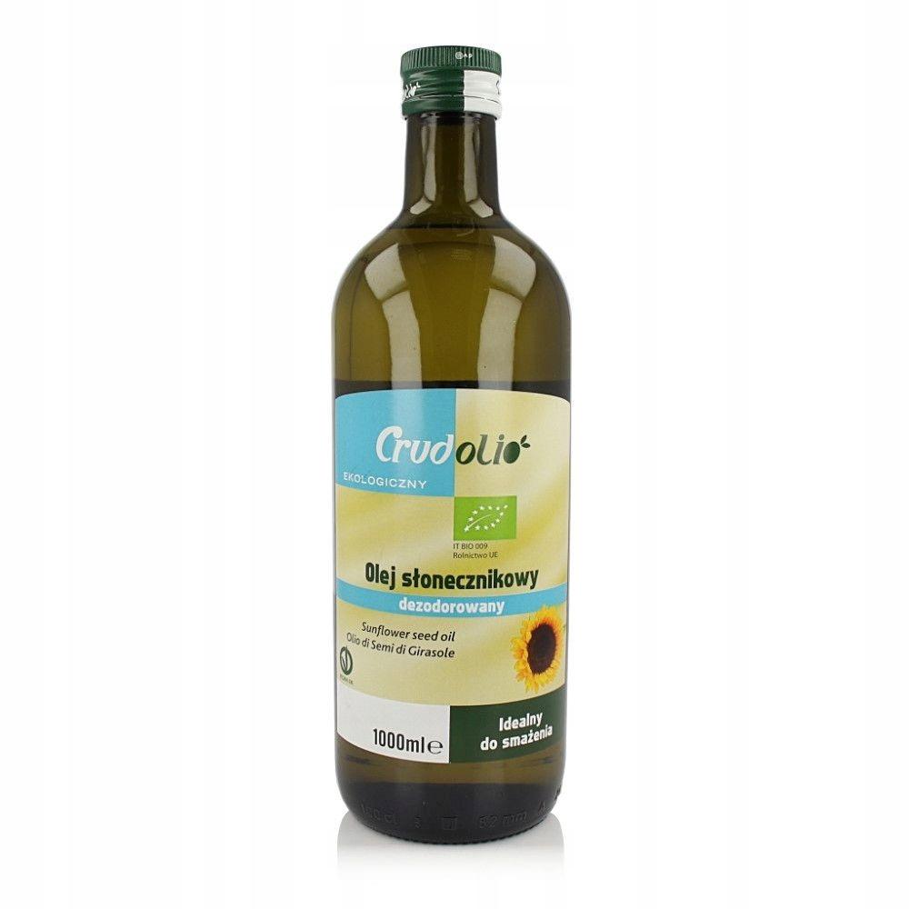 Crudolio - Organic Sunflower Oil For Frying 1L