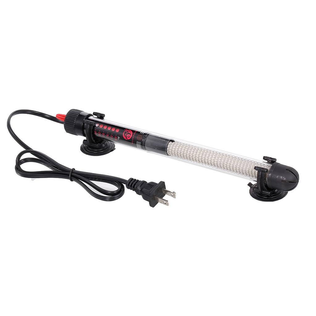 Aquarium Heater Submersible Auto Thermostat Heater Fish Tank Water Heater 50W Adjustable Temperature with Suction Cups