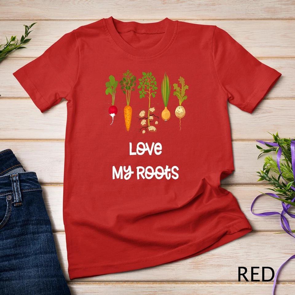 Root Vegetables Gardening, Cute Garden Tee Shirt Gift, 3Dk Unisex T-shirt 10 2XL