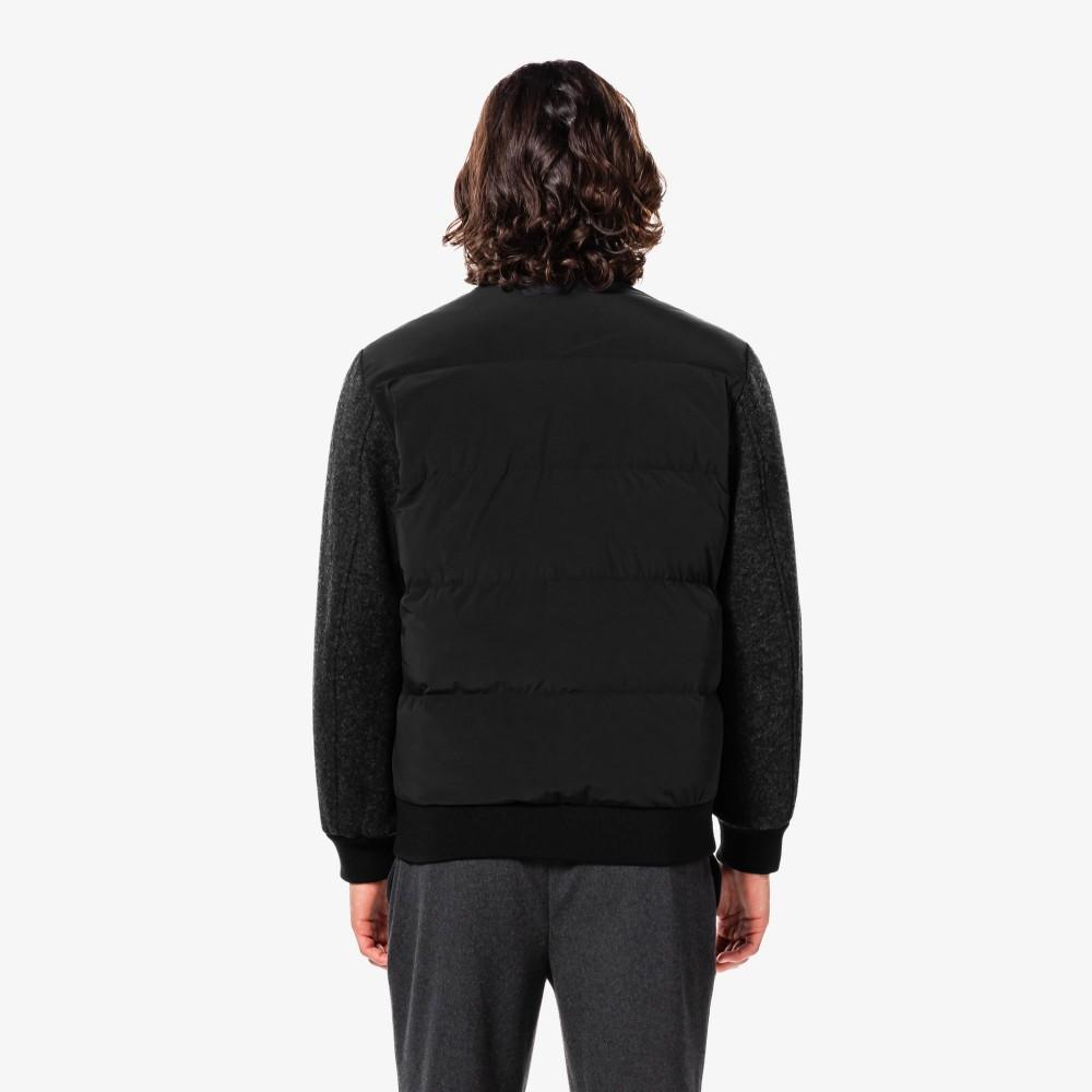 [lacoste] Men's Wool Jersey Hybrid Jacket BH883E-55N031
