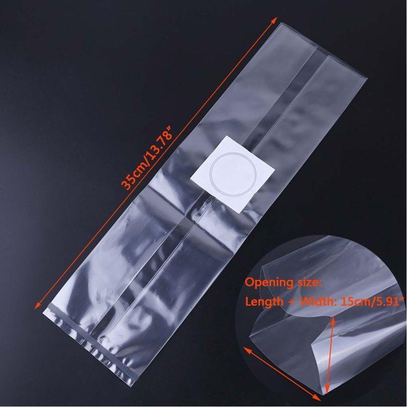 652F Mushroom Growth Bags Set of 50 No Toxic Agriculture Planting Packet for Vegetable Fruit Cultivate Pouches