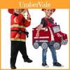 Costum Pompier pentru Copii de Halloween Set Cosplay pentru Copii cu Material Poliester