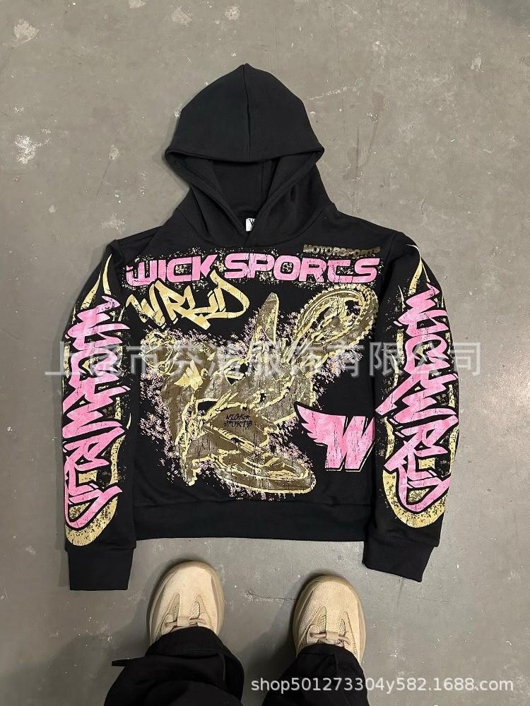 2025 New High-Edition Lüjia 3D Digital Print Unisex Hooded Sweatshirt for Autumn and Winter Casual