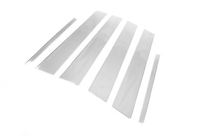 Door Pillar Molding (6 Pcs, Stainless Steel) for Skoda Octavia III A7 2013-2019