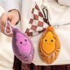 Soft Plush Cartoon Seed Plush Toy Cute Simulated Food Pendant Sweet Potato Hanging Doll School Bag
